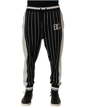 Dolce & Gabbana Broeken ,Zwart ,Broeken