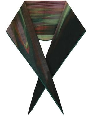 ZEGNA Silky Scarves - Black