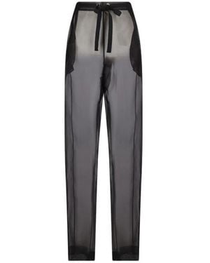 KHAITE Slim-Fit Trousers - Negro
