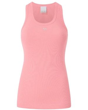 Pinko Sleeveless Tops - Pink