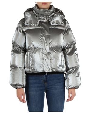 Elisabetta Franchi Winter Jackets - Grey