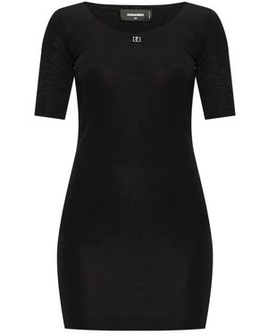 DSquared² Short Dresses - Black