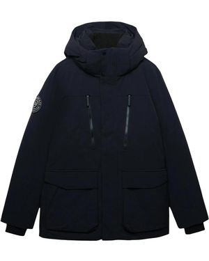 Superdry City Parka - Blau