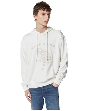 RICHMOND Hoodies - Bianco