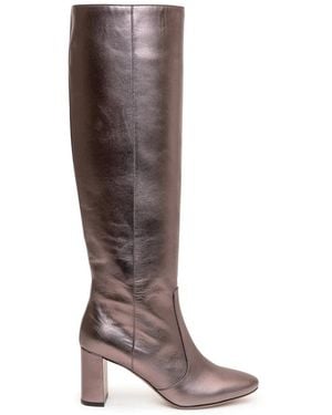 L'Autre Chose Heeled Boots - Marron