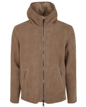 Giorgio Brato Faux Fur & Shearling Jackets - Brown