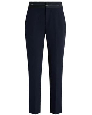 Liu Jo Straight Trousers - Blue