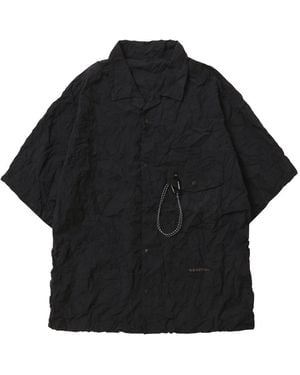 and wander Short Sleeve Shirts - Black