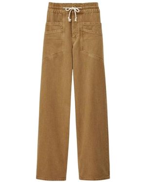 Ba&sh Broeken ,Bruin ,Pant Fima - Naturel