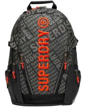Superdry Tarp Aop Rugzak - Zwart