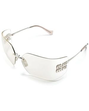Miu Miu Glasses - Metallic