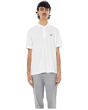 Lacoste Classic Fit Light Piquet Polo - Weiß