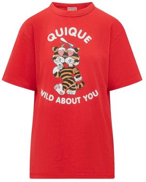 KENZO T-Shirts - Red