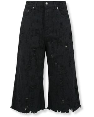 Haikure Denim Shorts - Negro