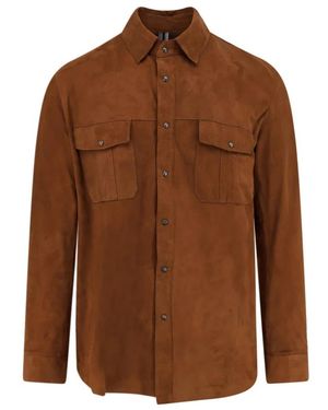 DFOUR® Casual Shirts - Marrón
