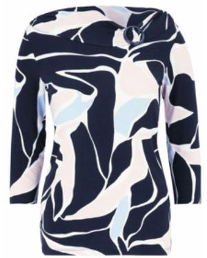 Betty Barclay Kurzarmhemd - Blau