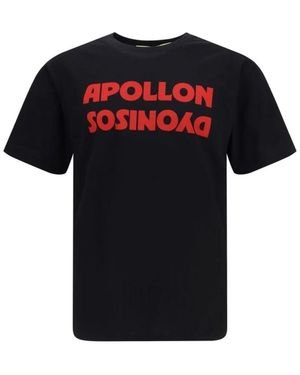 Valentino Katoenen T-Shirt - Zwart