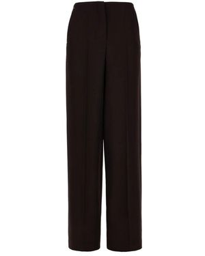 Fendi Wide Trousers - Zwart