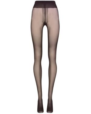 Wolford Ondergoed ,Paars ,Katoen Individuele 20 Panty - Grijs