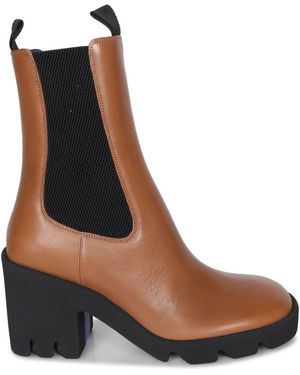 Burberry Elegant Ankle Boots For - Brown