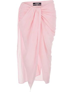 Jacquemus Paréo Rok - Roze