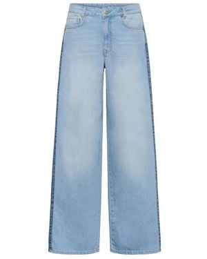 My Essential Wardrobe Wide Jeans - Blue