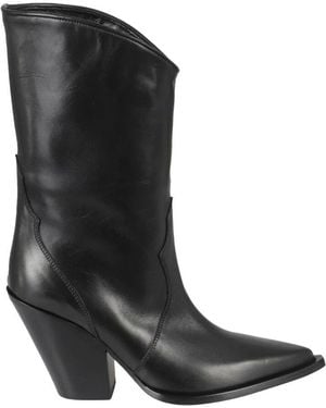 Elena Iachi Talco Peggy Cowboy Boots - Schwarz