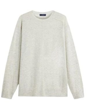 Soeur Truien & Vesten ,Grijs ,Round-Neck Truien - Wit
