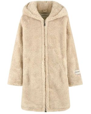 hinnominate Faux Fur & Shearling Jackets - Natural