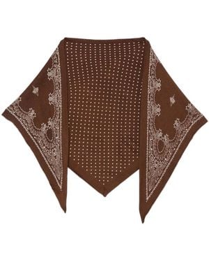 Destin Winter Scarves - Marrón