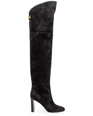 Maison Skorpios Over-Knee Boots - Black