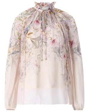 Zimmermann Bluse Rebellion Billow - Pink