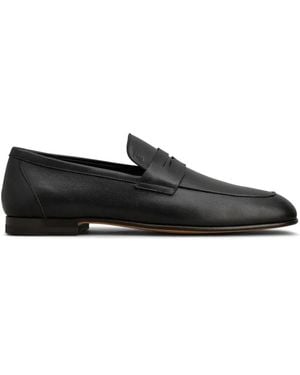 Tod's Klassische Leder-Penny-Loafer - Schwarz