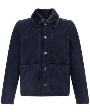 Giorgio Brato Jassen ,Blauw ,Overshirt