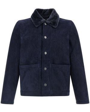 Giorgio Brato Jassen ,Blauw ,Overshirt