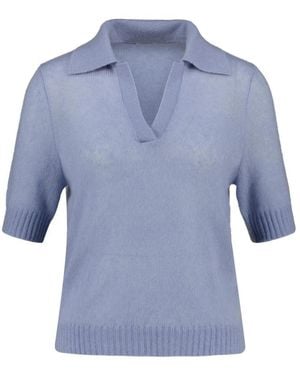 LU REN Polo Shirts - Blau