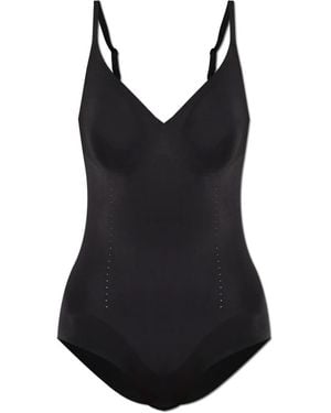Heist Studios Sculpt Perforated Outer Bodysuit - Schwarz