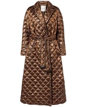 Max Mara Down Coats - Marrón