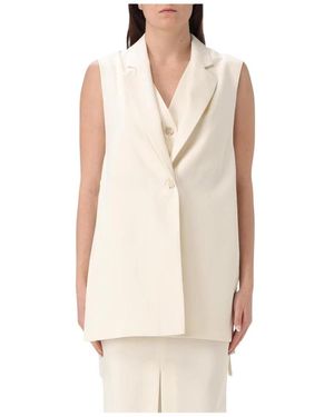 SIMONA CORSELLINI Vests - Neutre