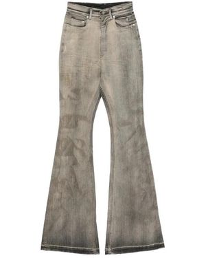 Rick Owens Flared Jeans - Gris