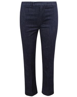 Max Mara Cropped Jeans - Blue