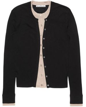 Acne Studios Cardigans - Negro