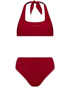 Balmain Tweedelig Zwempak - Rood