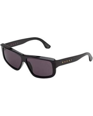 Marni Annapuma Circuit Sonnenbrille - Schwarz