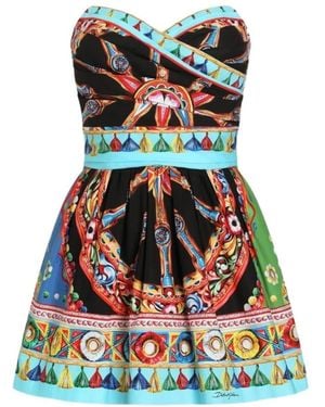 Dolce & Gabbana Short Kleider - Rot