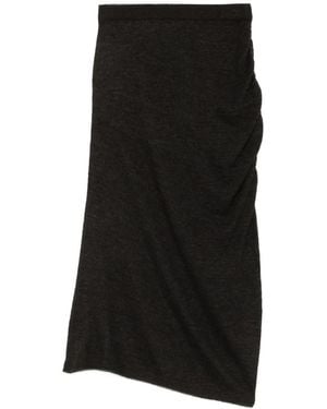 Soeur Midi Skirts - Black