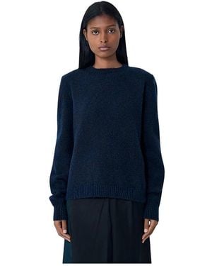 Maison Margiela Round-Neck Knitwear - Bleu