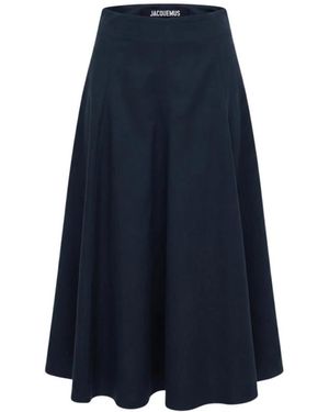 Jacquemus Midi Skirts - Azul