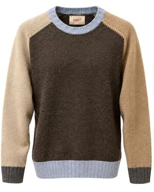 Bob Round-Neck Knitwear - Brown