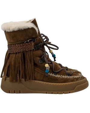 Nemonic Schoenen ,Bruin ,Boots